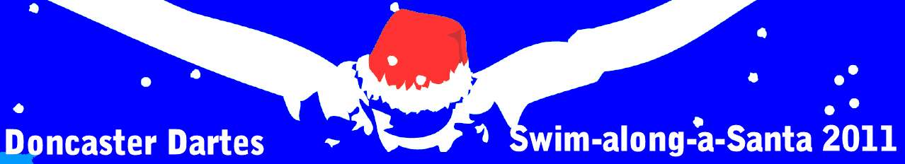 Santa banner logo